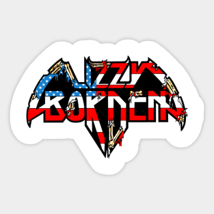 Lizzy Borden USA Sticker